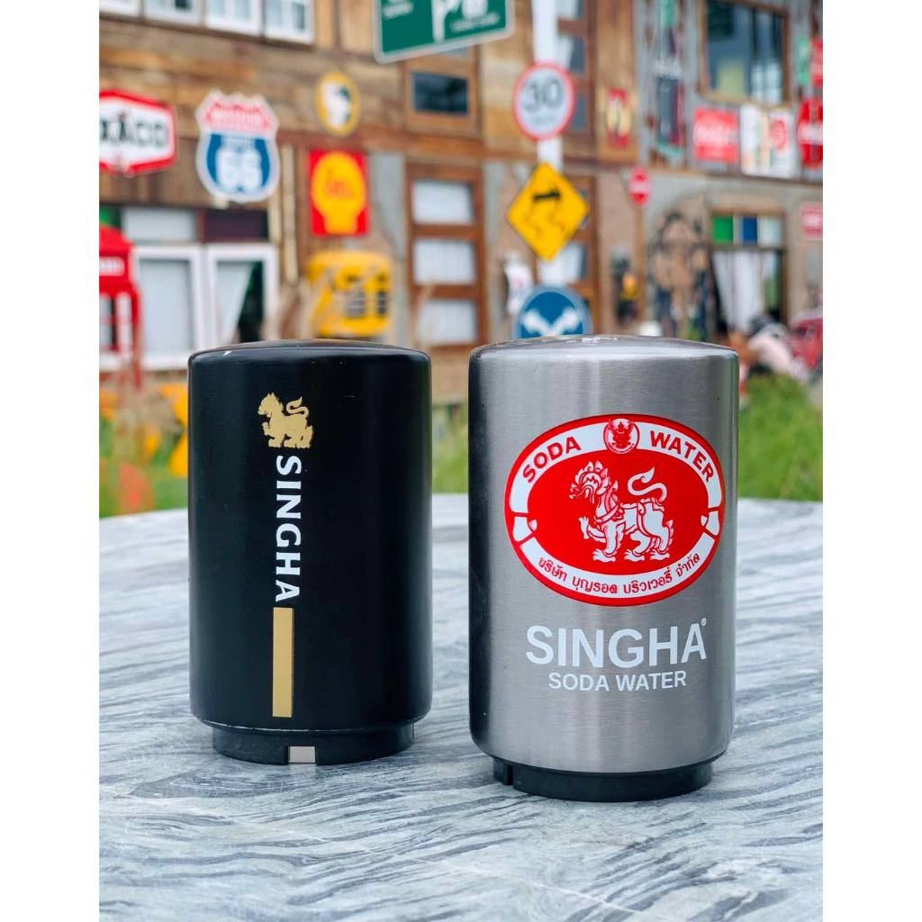 ที่เปิดขวดแบบกดลายสิงห์ มี2แบบ