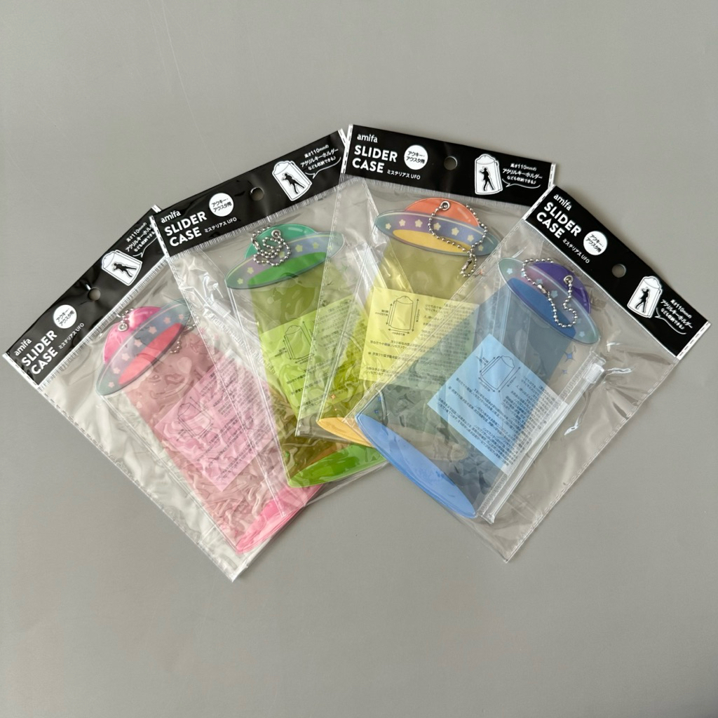 [พร้อมส่งในไทย] UFO With Keychain Pouch ซองซิบล็อคแบบพวงกุญแจ ทรงยูเอฟโอ ของแท้ 100% จากญี่ปุ่น