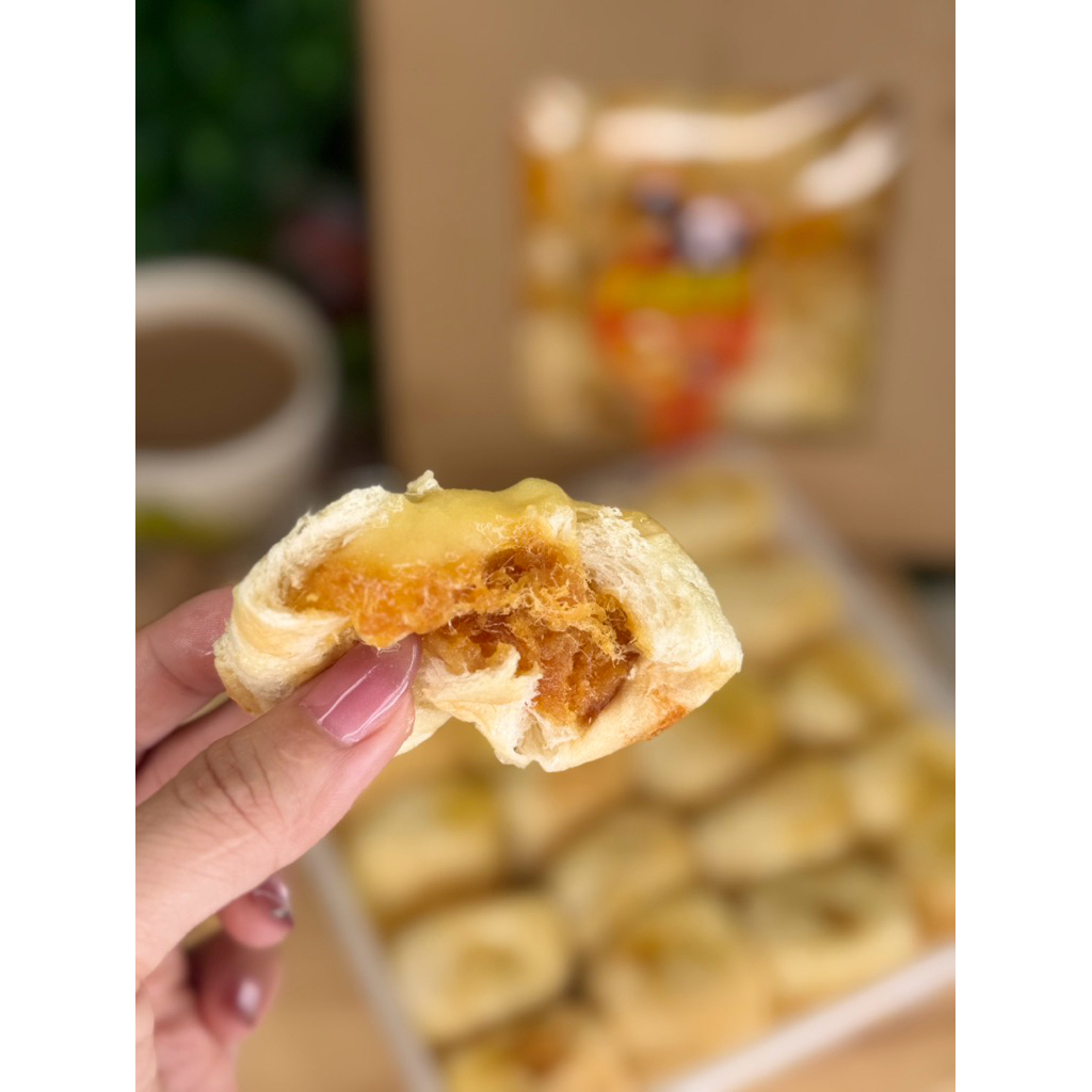 โปร์ขนมปังตะมุตะมิ  2  กล่อง บรรจุ 40 ชิ้น เลือกไส้ได้