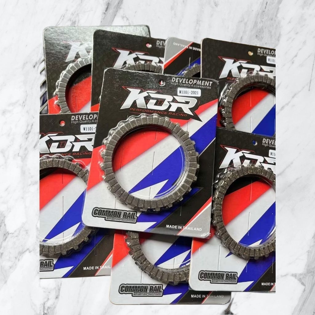 แผ่นครัชKDR w100/w125/sonic/w110i2021-2025/w110iมือ-เท้า รูปที่ 2
