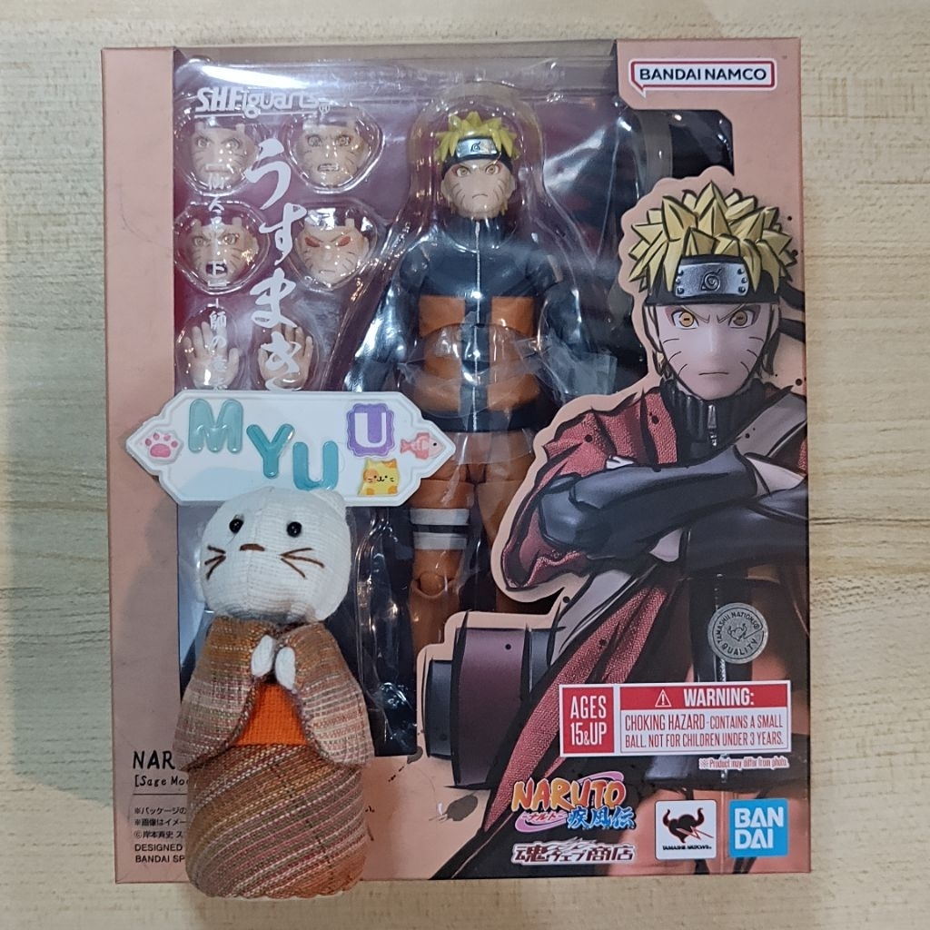 🙀 NEW NARUTO UZUMAKI Sage Mode The Savior of Konoha SHF Figuarts S.H.Figuarts Naruto Bandai นารูโตะ
