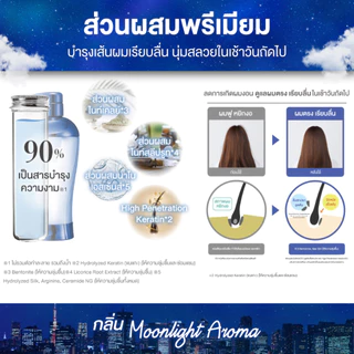THERATIS MOONLIGHT SLEEK SHAMPOO เทอราทิส มูนไลท์ แชมพู