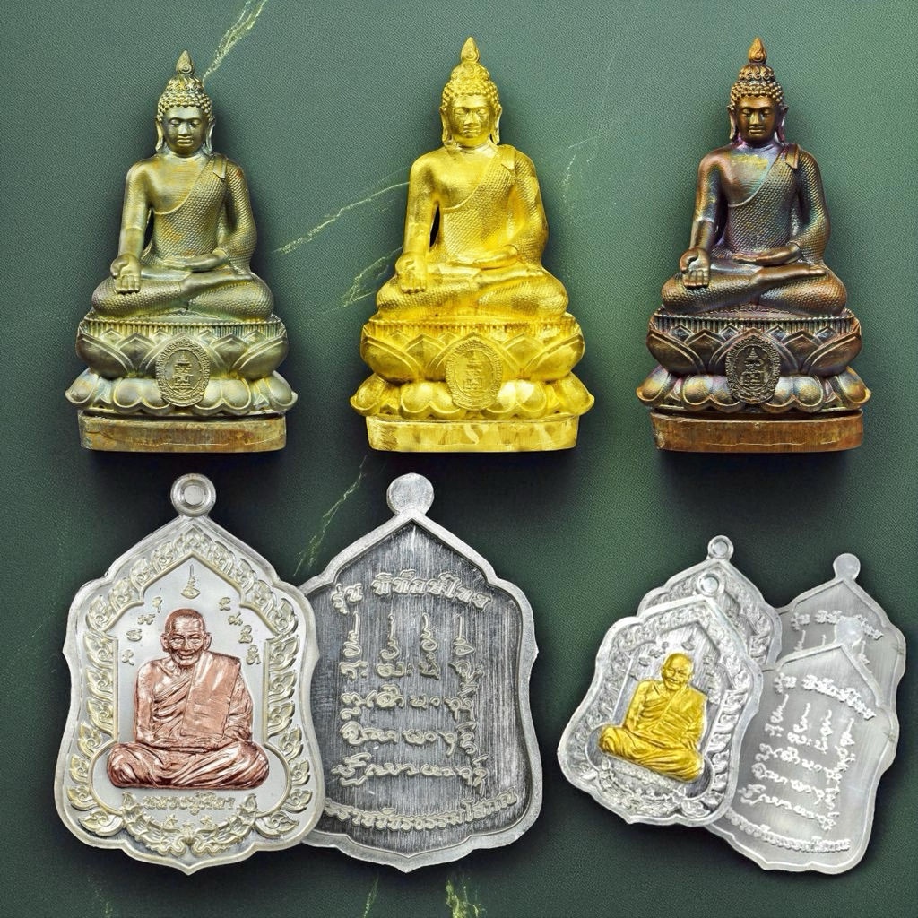 เหรียญหลวงปู่ศิลา รุ่นใหม่ ปี68 | พระกริ่งไพรีพินาศ วัดบวรนิเวศ | พระปิดตายอดเศรษฐี วัตถุมงคลแห่งปี