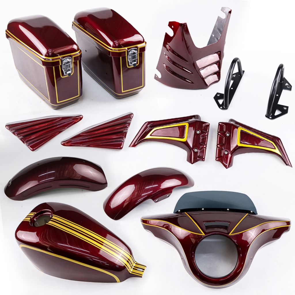 Honda Rebel  300 ชุดแต่งทัวร์ริ่ง สีแดง รอบคัน ปี 2017-2025