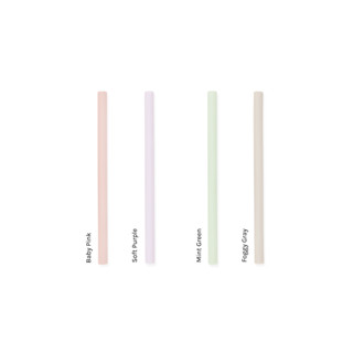 hako Silicone Straw for Mason Jar หลอดซิลิโคน **ไม่รวมแก้ว**