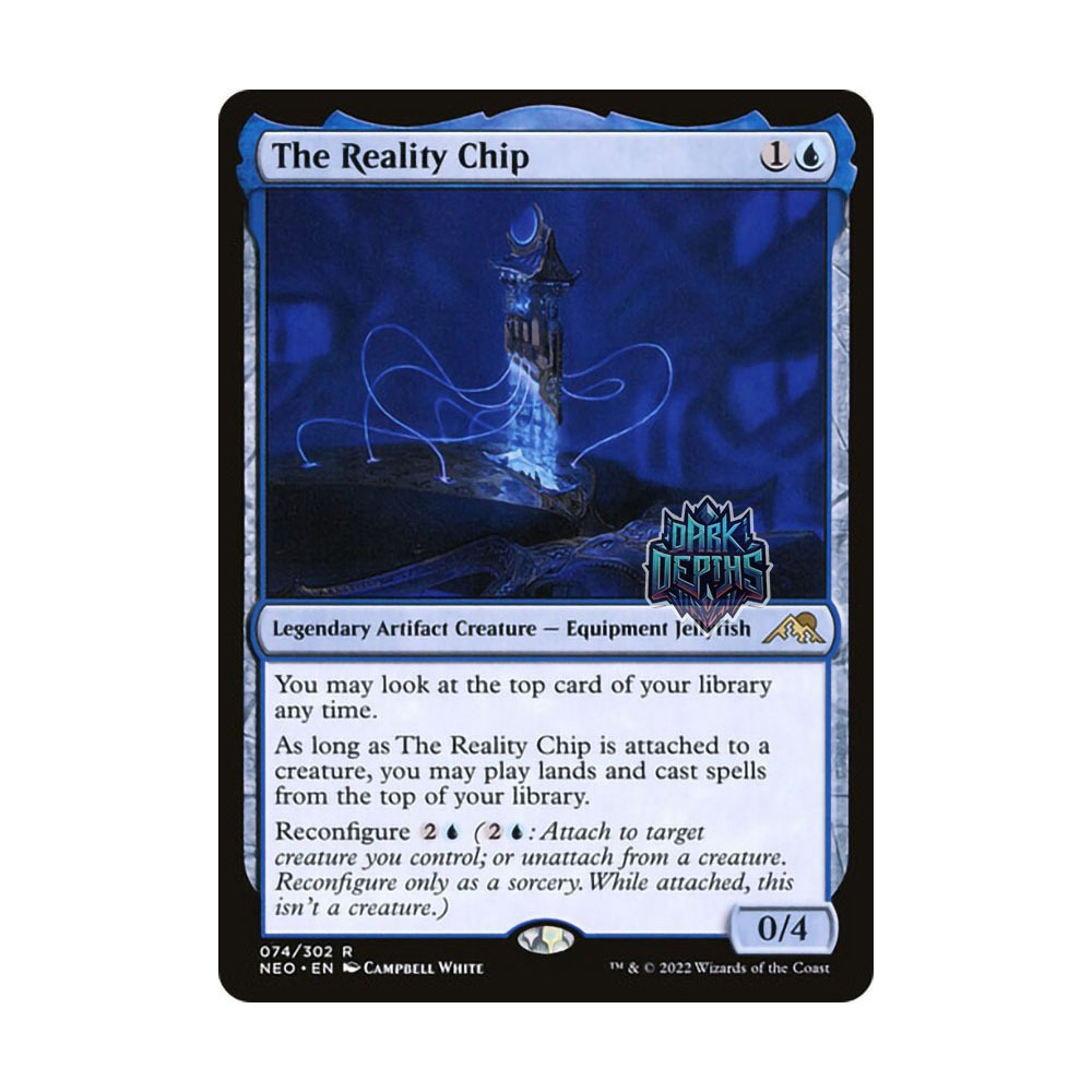 [MTG] The Reality Chip [NEO] [BLUE] [ARTIFACT] [CREATURE] [R] - Magic the Gathering SINGLES