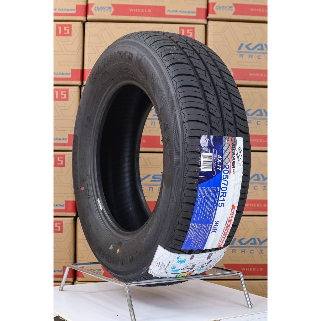 ยางขอบ15 205 70 R15  ATLANDER รุ่น AX77 ยางไทย