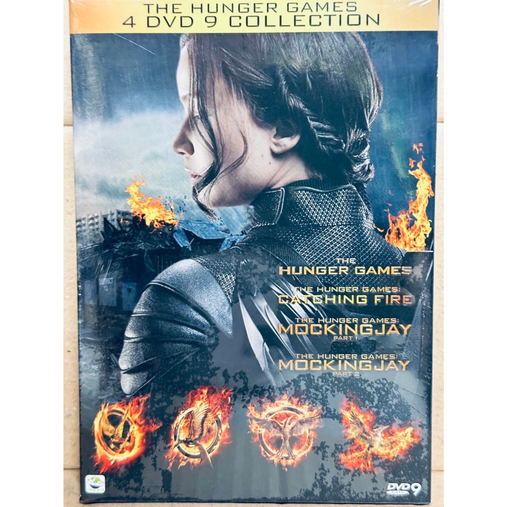 DVD 4 DVD Collection ปกสวม :The Hunger Games (2012)/Catching Fire (2013)/Mocking Jay 1/Mocking Jay 2