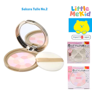 แป้ง Canmake Marshmallow Finish Powder Abloom แป้งโปรงแสง 5 เฉดสี แป้งตลับทาหน้า เนื้อแมตต์ SPF19 PA