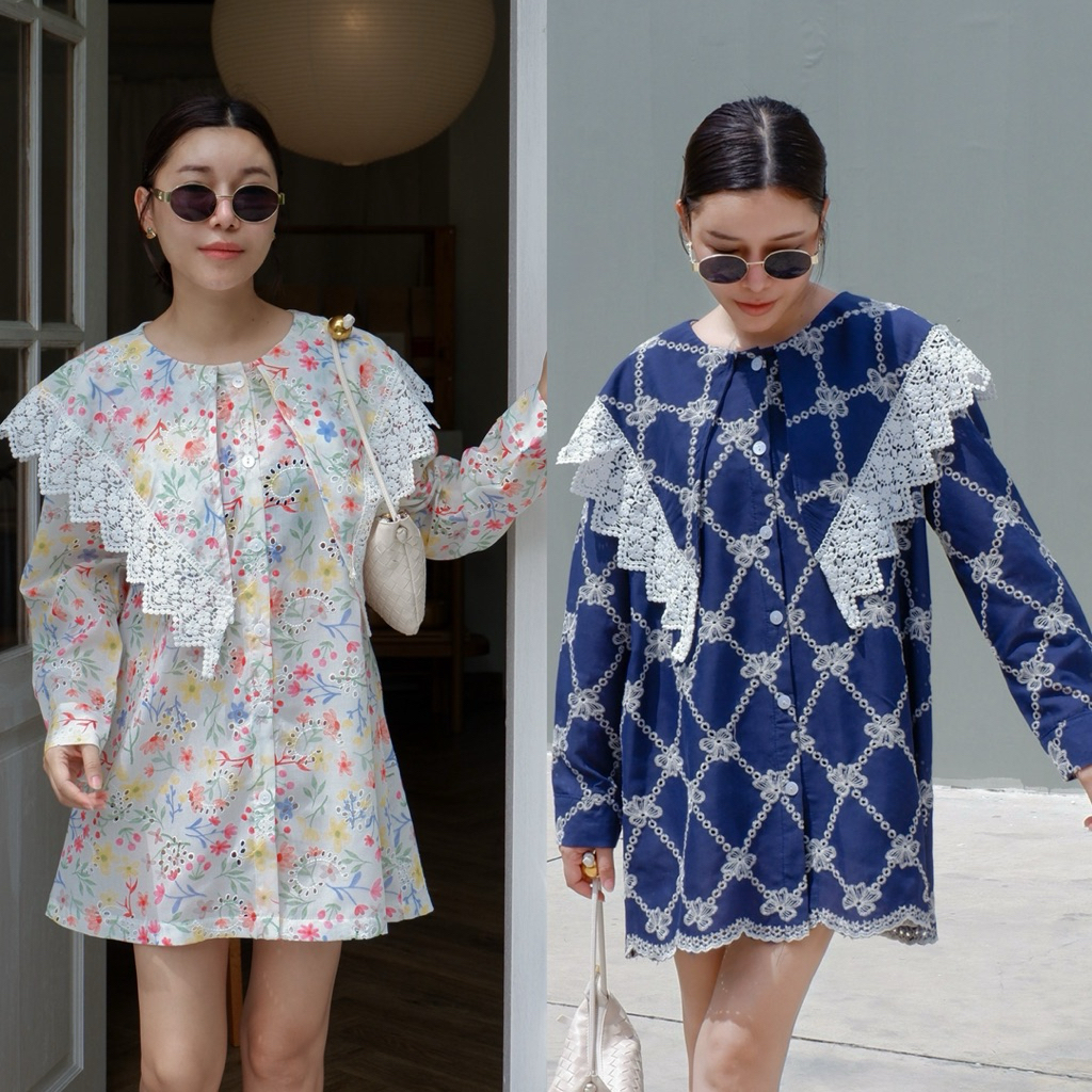 D03  ⭐️new mini lace dress⭐️