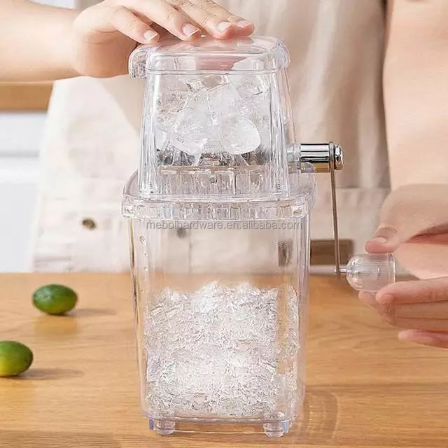 เครื่องบดน้ําแข็ง แกดเจ็ตในครัว เครื่องทําน้ําแข็งบดแบบพกพาสําหรับโคลนสร้างเครื่องดื่ม เครื่องบดน้ําแข็งด้วยตนเอง - รูปที่ 6
