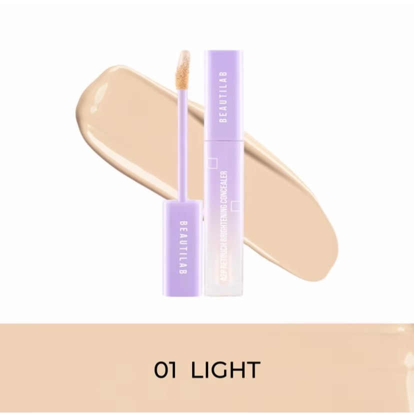 BEAUTILAB A 2P Brightening Concealer 01 Light คอนซีลเลอร์ ปกปิดใต้ตาคล้ำ ใต้ตาไบรท์