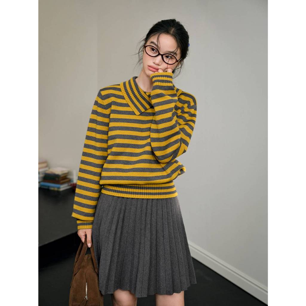 [Preorder] KUOSE : Striped Sweater