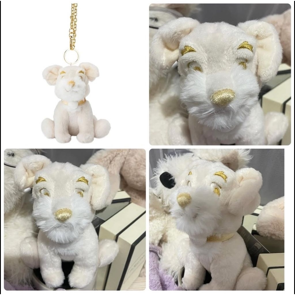 Tramp Plush Keychain, Lady and the Tramp
Pearl Love Collection🤍  ขนาดประมาณ13cm