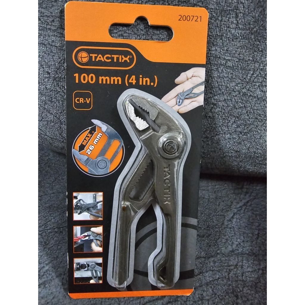 คีมคอม้า 4" 100mm CR-V #200721 TACTIX