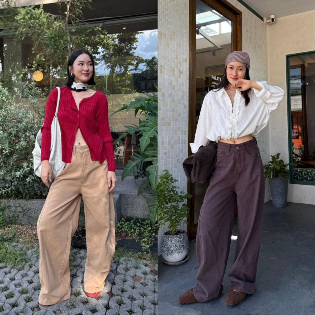 254 knockknock - LATTE PANTS