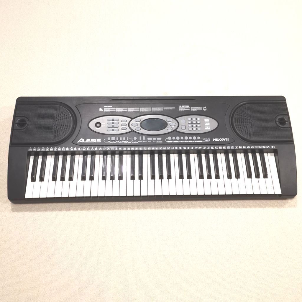 เครื่องดนตรีมือสอง - คีย์บอร์ดไฟฟ้า 61 คีย์ Alesis Melody 61