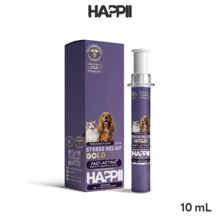 Happii Stress Relief For Dogs & Cats เจลผ่อนคลาย ลดเครียด สำหรับสัตว์เลี้ยง 10ml