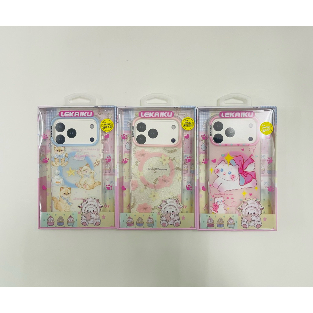 “พร้อมส่ง”เคส การ์ตูน(แม่เหล็ก) i17/17Pro/17Promax