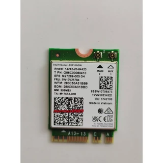 AX210NGW Intel Wi-Fi 6E Bluetooth 5.3 MU-MIMO 802.11ax Tri-Band Wi-Fi Adapter 2.4/5/6 GHz NGFF/M.2 /PCIE8/10/12DB