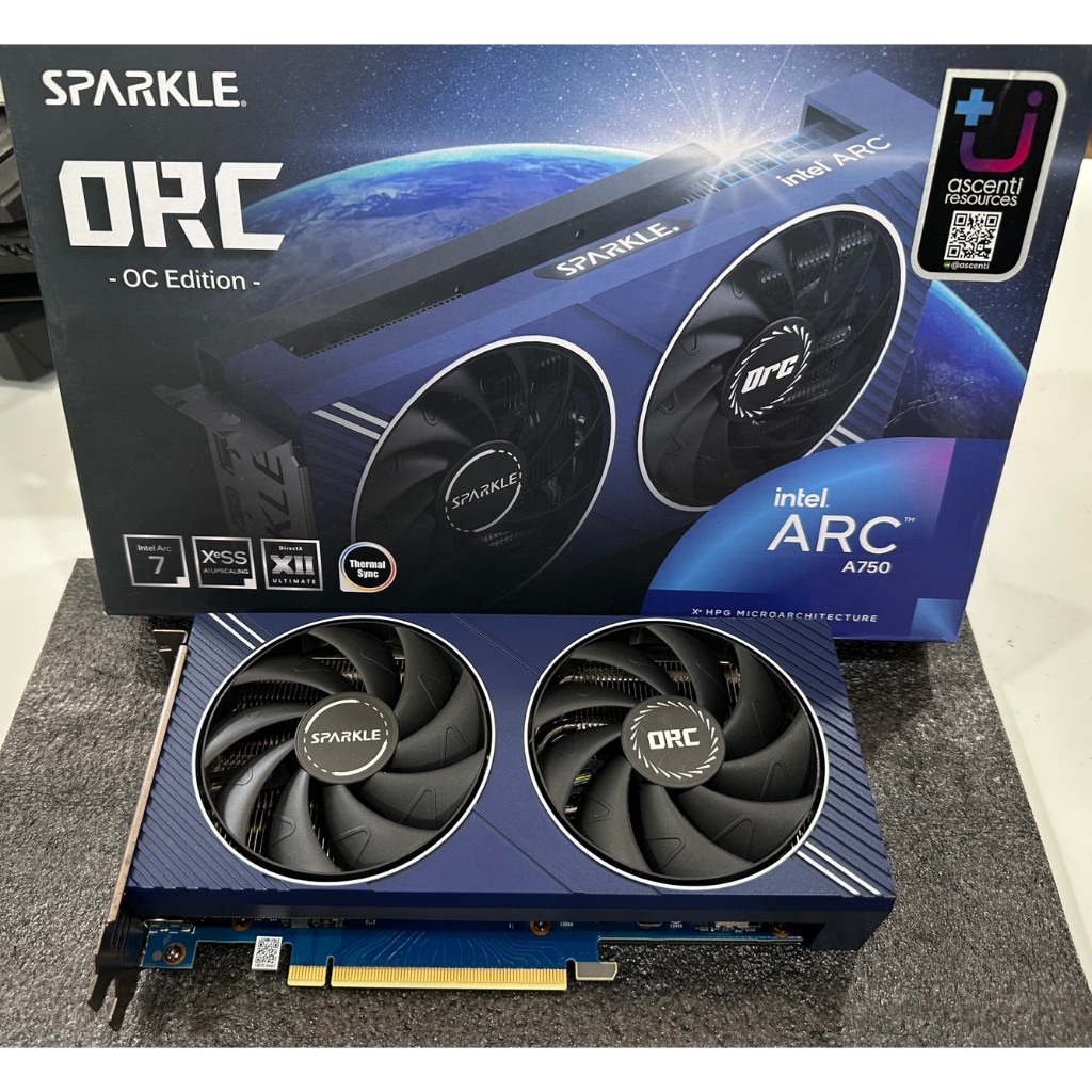 SPARKLE INTEL ARC A750 ORC OC EDITION - 8GB GDDR6