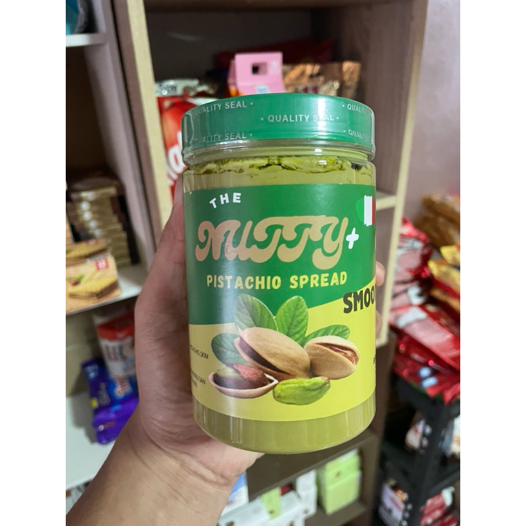 Pistachio spread ขนาด 500กรัม แยมพิทาชิโอ (พร้อมส่ง)