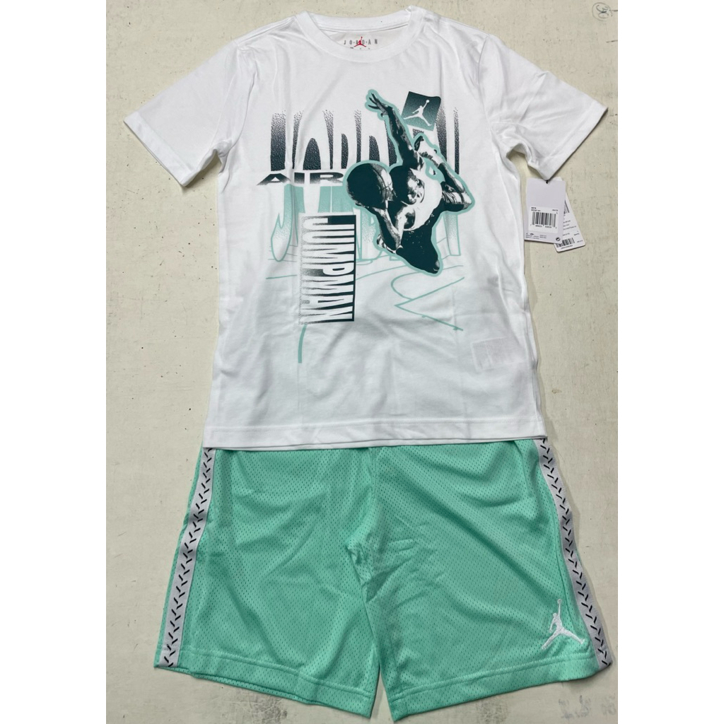 เซ็ทจับคู่เสื้อ+กางเกงเด็กโตJORDAN มือ1แท้ ป้ายห้อย💯💯