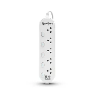 Nexgen ปลั๊กไฟ รับประกัน 3 ปี มีUSB 2300W ปลั๊กพ่วง หัวชาร์จUSB ปลั๊กสามตา 3เมตร / 5เมตร