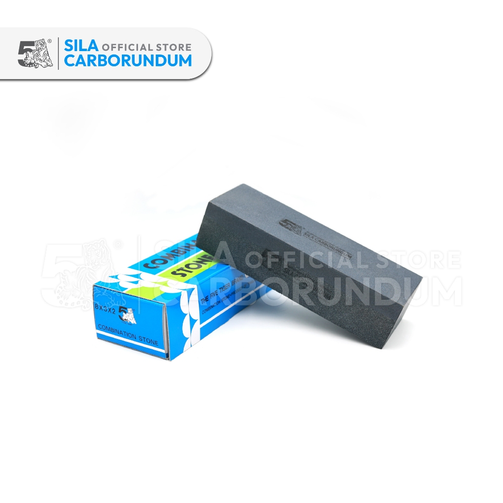 หินลับมีด (FIVE TIGER) GC : 8"X3"X2"