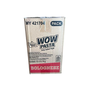 สปาเก็ตตี้ สำเร็จรูป wow spageti ยกลัง 48ห่อ
