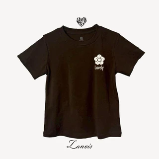 (Zanvistee)Baby Tee 5 sizeสกรีนลาย ทรงสวย เก็บทรงดูผอม ผ้าคอตตอลยูนิ เนื้อนุ่ม ใส่สบาย ยืดได้เยอะ