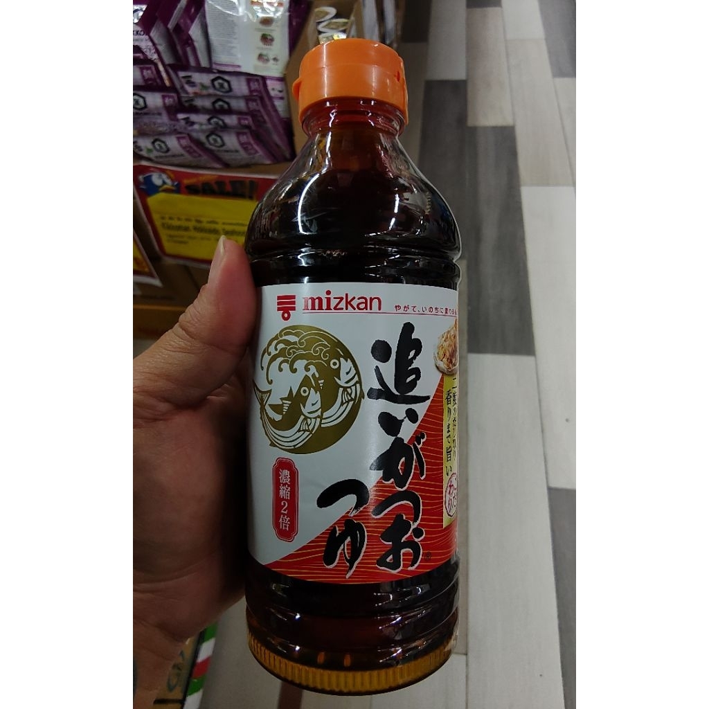 ecook ญี่ปุ่น มิชกัน น้ำซุปเข้มข้น กึ่งสำเร็จรูป dk mizkan oigatsuo tsuyu 500ml