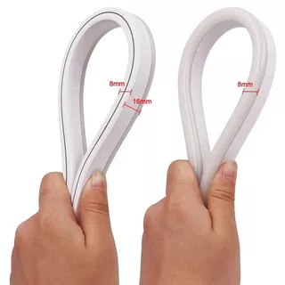 ไฟเส้น Neon Flex LED 220V แบบยืดหยุ่น ดัดงอได้ กันน้ำ ไฟนีออนตกแต่งห้อง/งานแต่ง พร้อมปลั๊ก ใช้งานได้ทันที