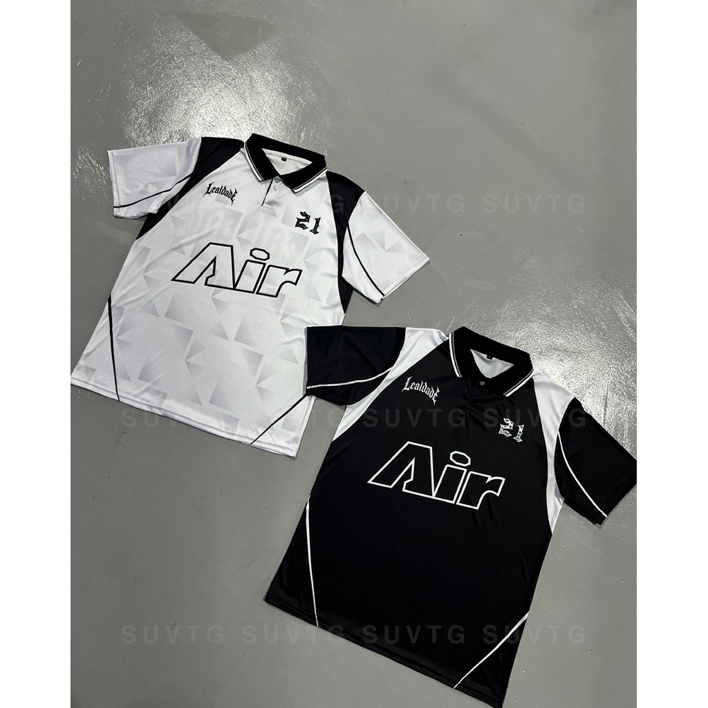 (AIP)เสื้อคอปก เสื้อกีฬา สตรีทแฟชั่น เสื้อผู้ชาย