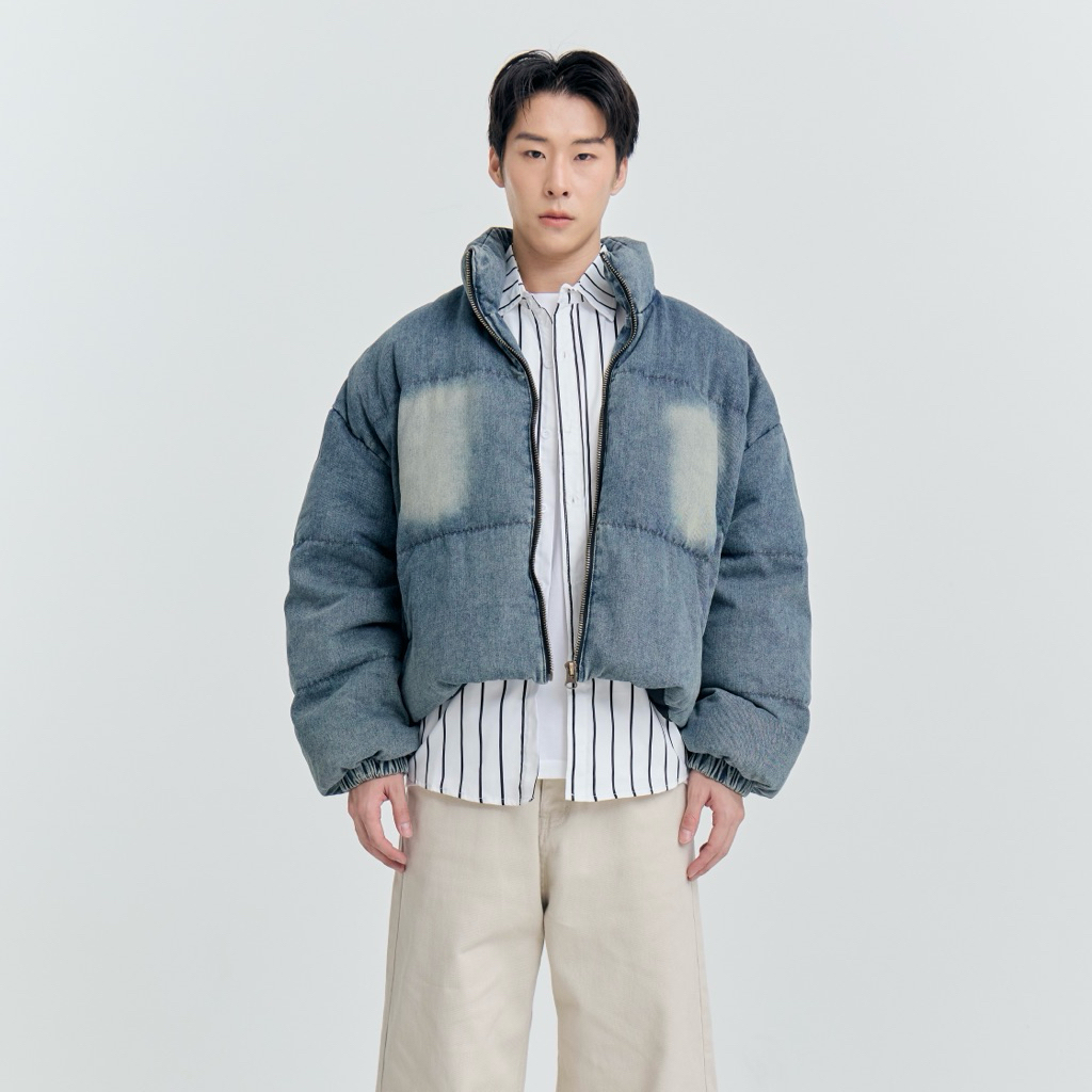 [umore.edition] (Unisex) Mustang denim jacket แจ็คเก็ตขนเป็ด (🌡️ติดลบได้) อุ่นกันหนาว กันลมได้ดีมากๆ