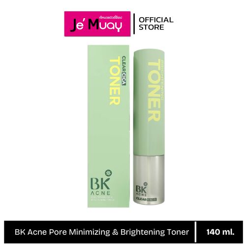BK Acne Pore Minimizing & Brightening Toner  บีเค แอคเน่ โทนเนอร์สำหรับคนเป็นสิว ผิวมัน 140ml.
