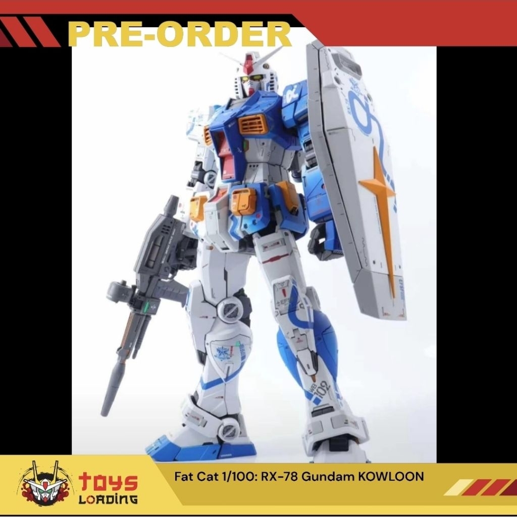 (พร้อมส่ง) Fat Cat 1/100: RX-78 KOWLOON