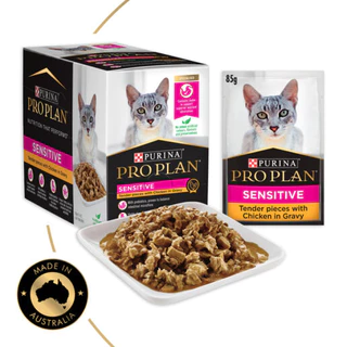 [ล็อตใหม่] Proplan อาหารเปียก โปรแพลน 1 ซอง 85 กรัม เปียกแมว สารอาหารครบ ทะเบียน 07 แมวโต ลูกแมว บำรุงขน แมวสูงวัย
