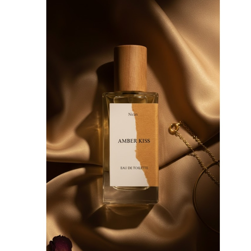 น้ำหอม Niran กลิ่น Amber Kiss ขนาด ขนาด 10ml และ 50 ml (นิรันดร์)