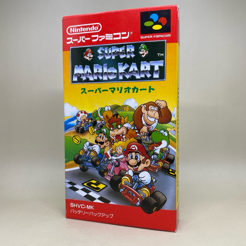 *Super Mario Kart (SFC) w/box | ตลับเกมส์แท้ครบกล่อง Nintendo Super Famicom Cartridge Original Japan