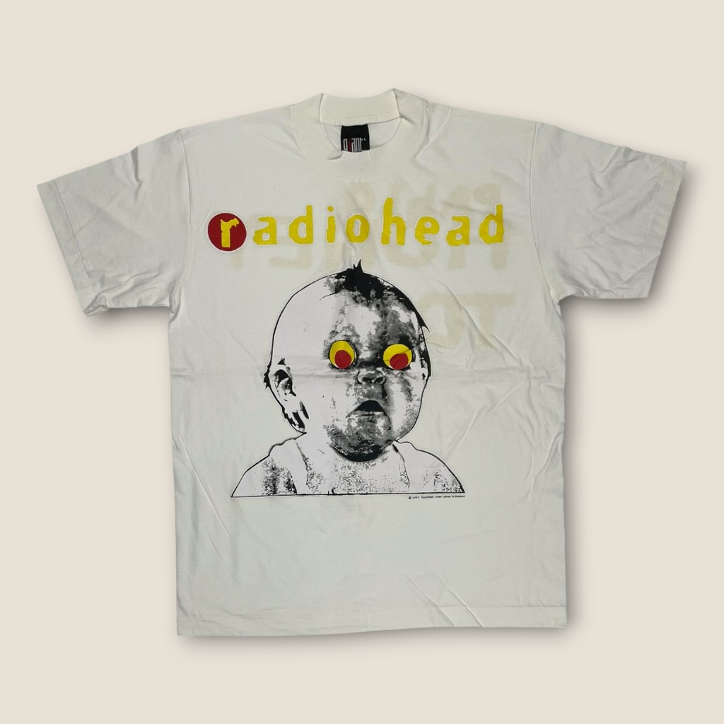 เสื้อวง Radiohead ลายหน้าเด็ก (Babyface) ทัวร์ Pablo Honey