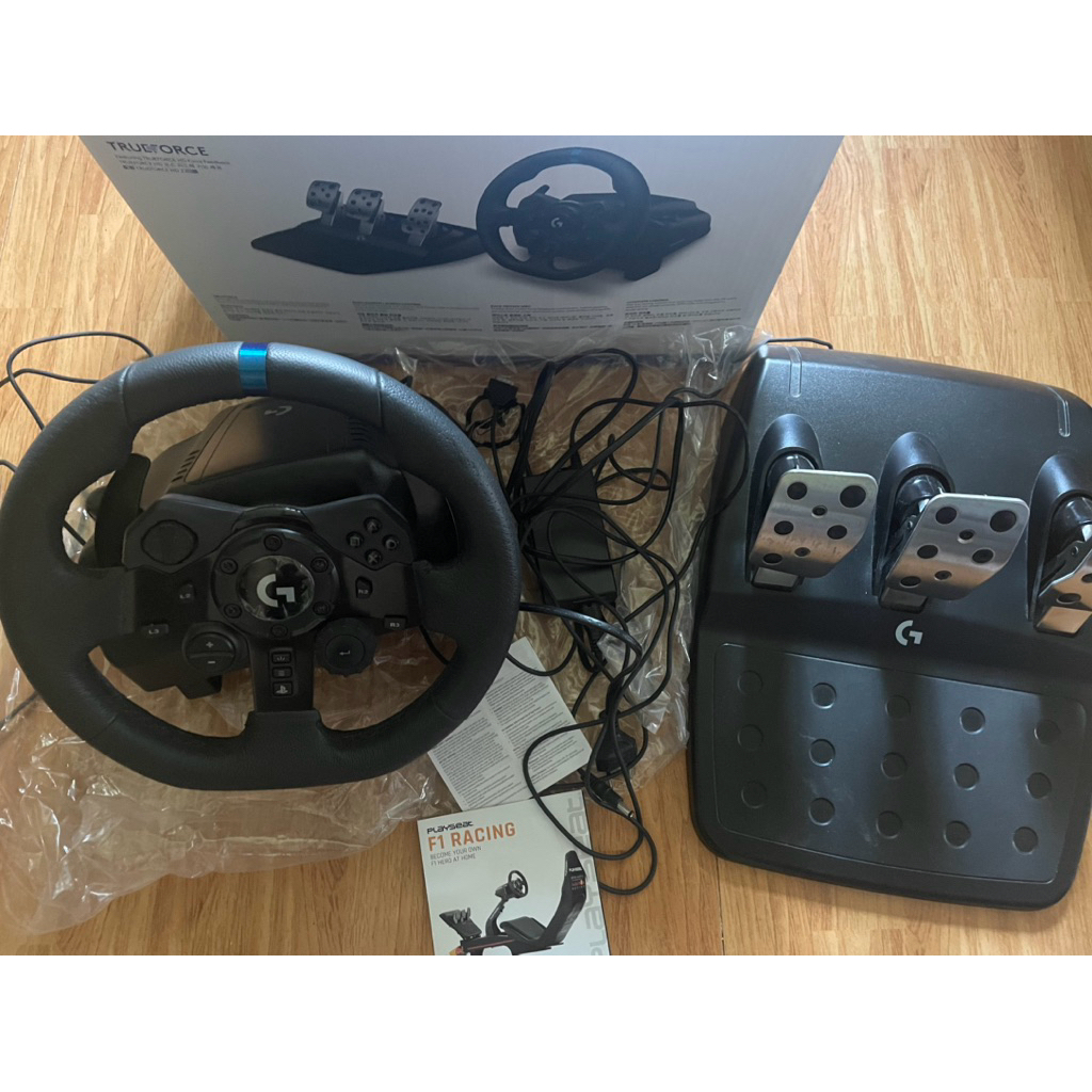 Logitech G923 มือสองสภาพนางฟ้า สำหรับ PS5, PS4, PC, Mac