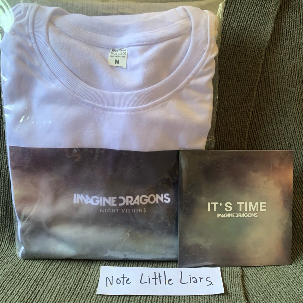 CD เพลง It's Time - Imagine Dragons + เสื้อยืด Imagine Dragons