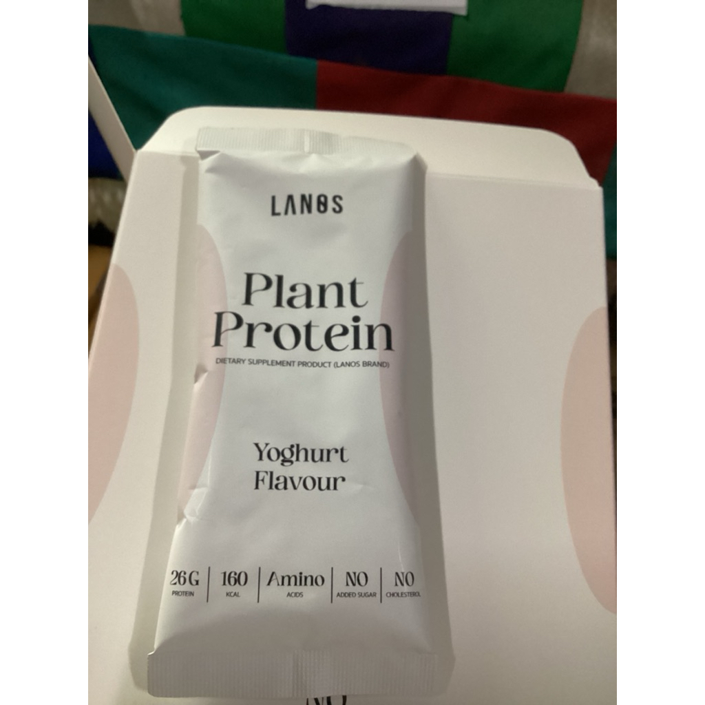 LANOS แบ่งขายเป็นซองโปรตีน ลานอส exp.04.12.26