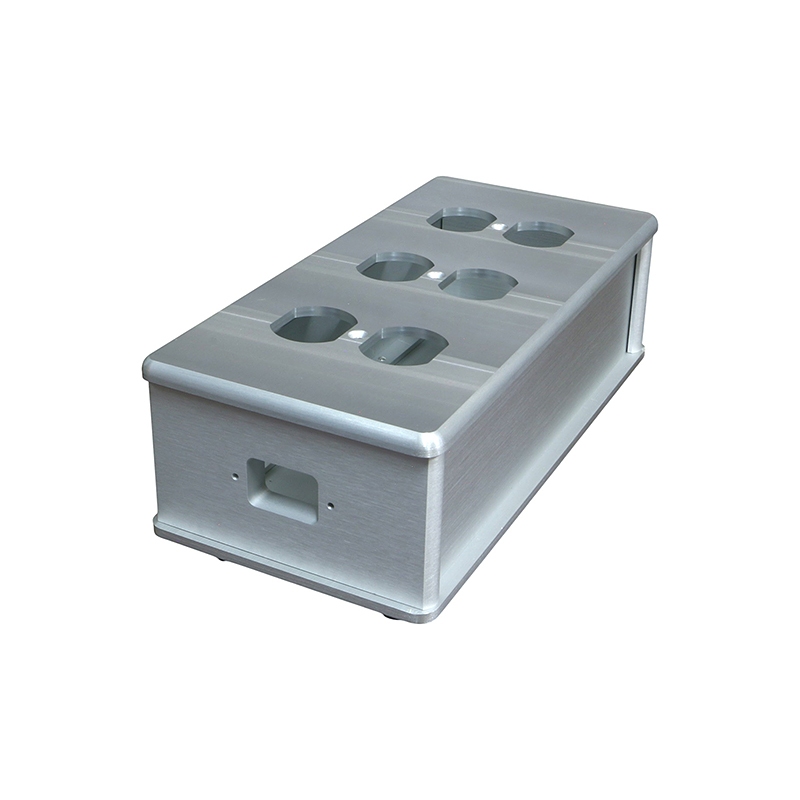 Power Box บล็อคอลูมินั่ม Aluminum alloy US standard แบบ 6 ช่องเสียบ