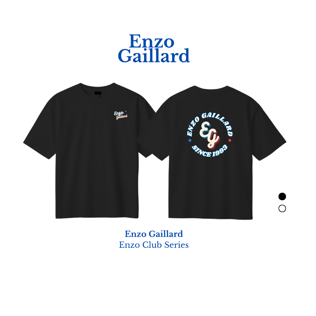 Enzo Gaillard เสื้อยืด ทรงปกติ รุ่น Enzo Club Series