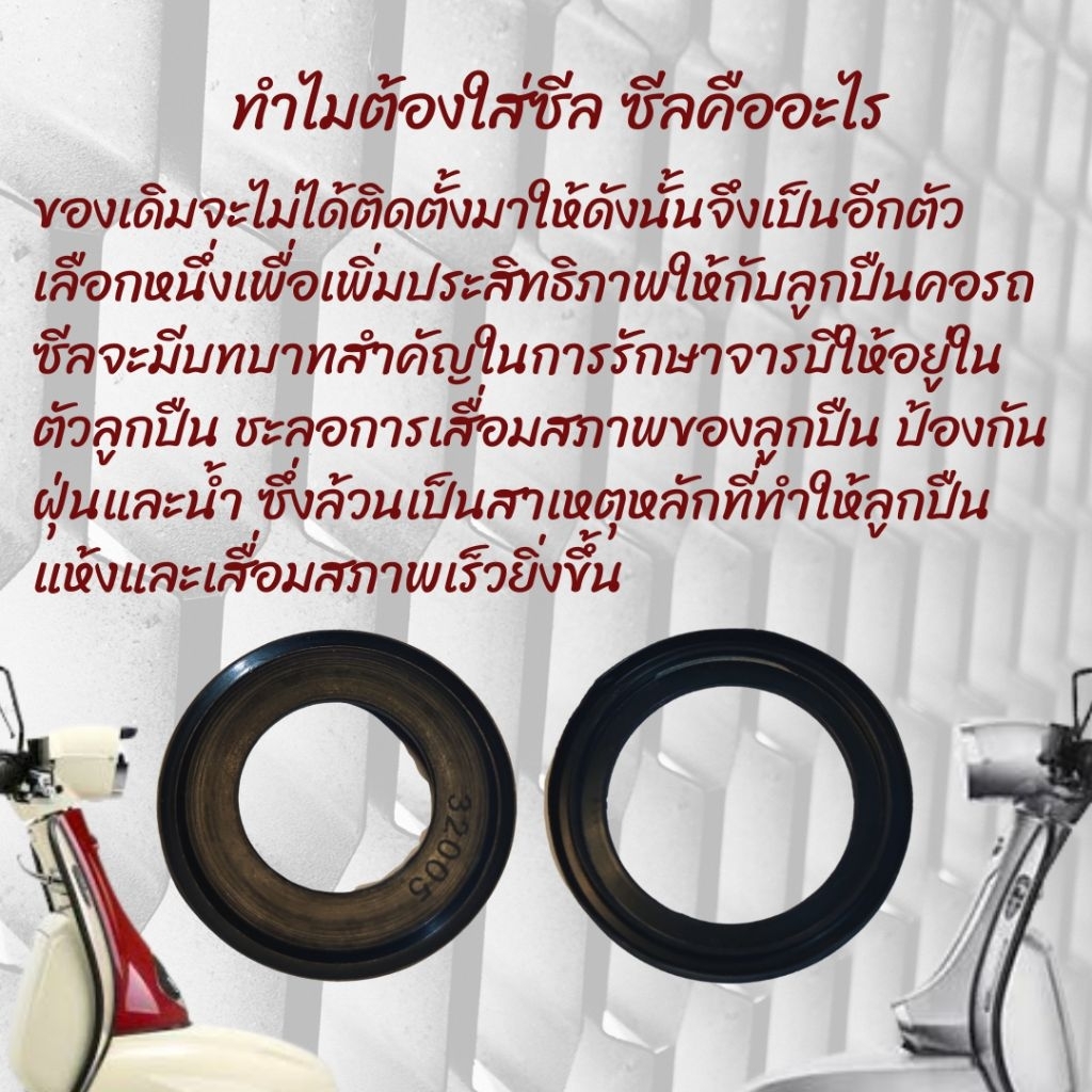 ชุดลูกปืนคอและบนล่าง(แถมฟรีซีลกันฝุ่น) Royal alloy gp tg ราคา ถูกที่สุด ดีลบีเคเค แกลเลอรีภาพที่ 2