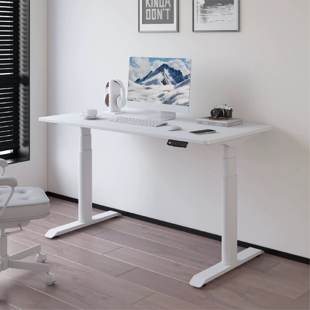 Elife โต๊ะปรับระดับ รุ่นPro มอเตอร์คู่ ไฟฟ้า โต๊ะทำงาน Ergonomic desk โต๊ะคอมพิวเตอร์ โต๊ะ เพื่อสุขภ