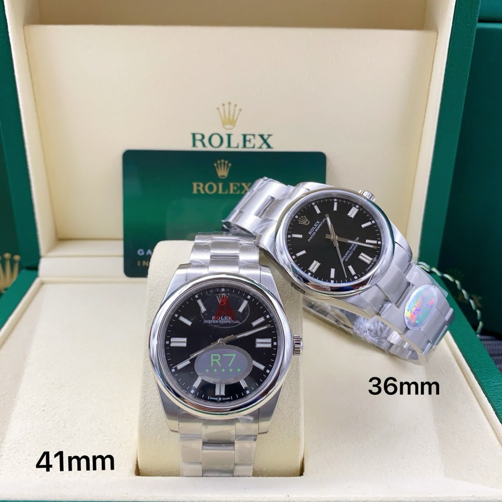 นาฬิกาข้อมือ Rolex OP CC R7 36&41mm.(รับประกัน1ปี)