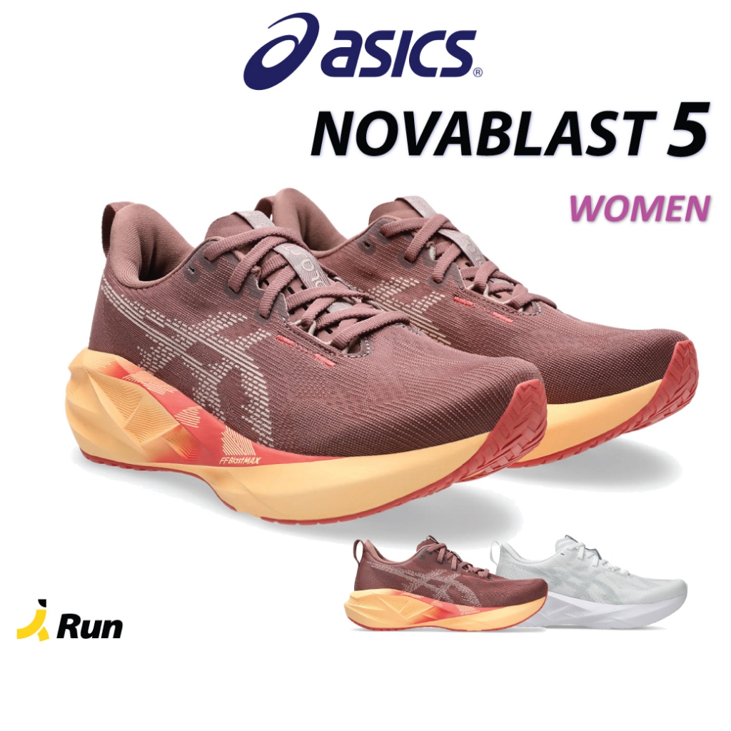 Asics Women's Novablast 5 รองเท้าวิ่งผู้หญิง Bananarun